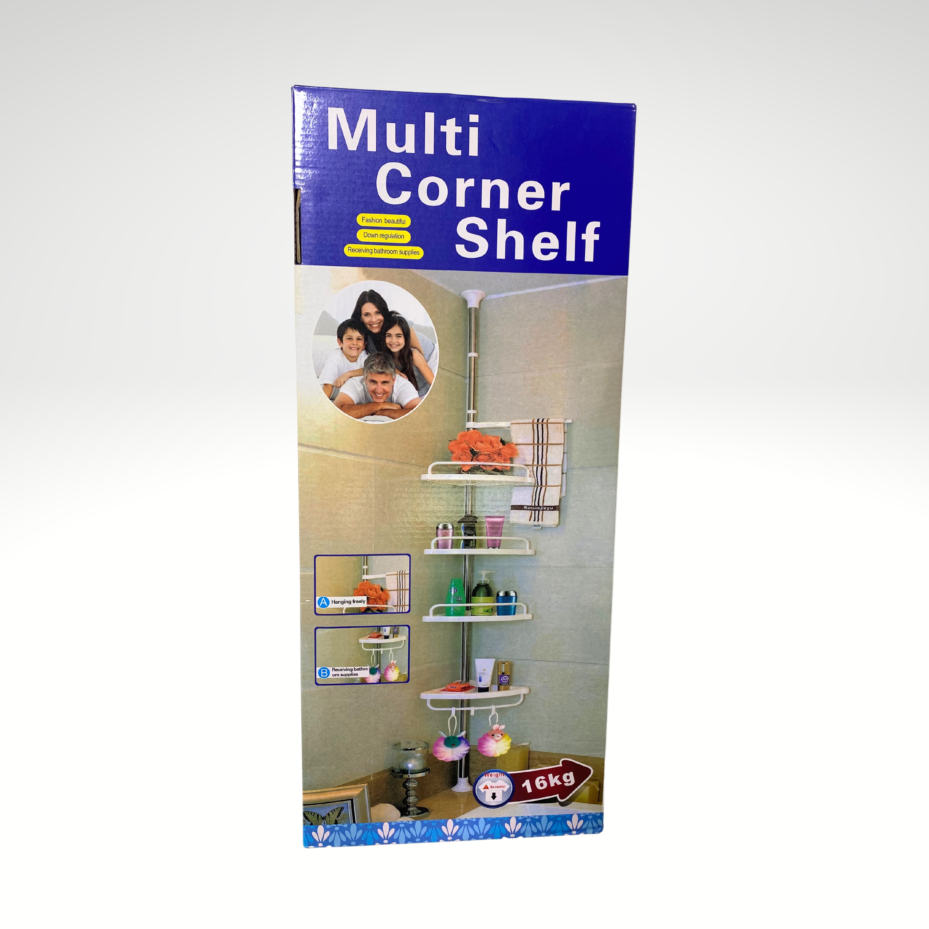 Miniatura 5 de ORGANIZADOR ESQUINERO BAÑO 4 NIVELES